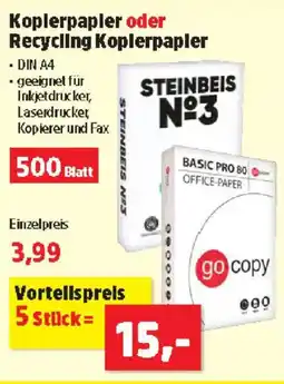 Thomas Philipps Koplerpapler oder Recycling Koplerpapler Angebot