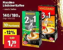 Thomas Philipps Massimo Löslicher Kaffee Angebot