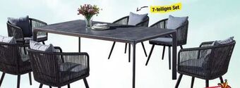 Maximarkt Alu-Tischgruppe Malibu Angebot