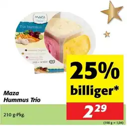Nah&Frisch Maza Trio Hummus Angebot