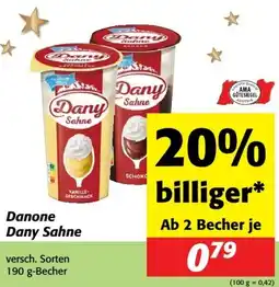 Nah&Frisch Danone Dany Sahne Angebot