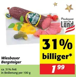 Nah&Frisch Wiesbauer Bergsteiger Angebot