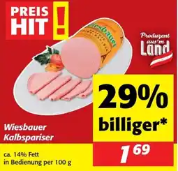 Nah&Frisch Wiesbauer Kalbspariser Angebot