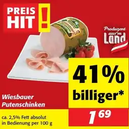 Nah&Frisch Wiesbauer Putenschinken Angebot