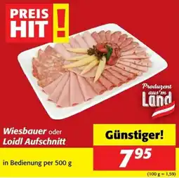 Nah&Frisch Wiesbauer oder Loidl Aufschnitt Angebot
