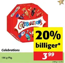 Nah&Frisch Celebrations Angebot
