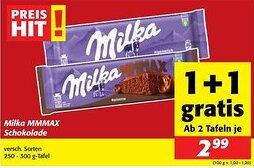 Nah&Frisch Milka MMMAX Schokolade Angebot