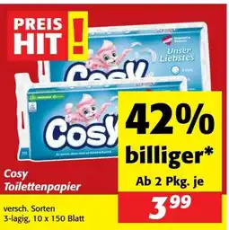 Nah&Frisch Cosy Toilettenpapier Angebot