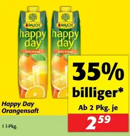 Nah&Frisch Happy Day Orangensaft Angebot
