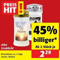 Nah&Frisch Jeka Grablicht Angebot