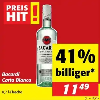 Nah&Frisch Bacardi Carta Blanca Angebot