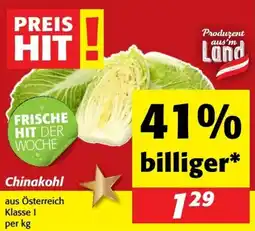 Nah&Frisch Chinakohl Angebot