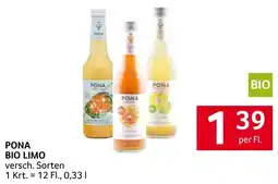 Transgourmet Pona bio limo Angebot