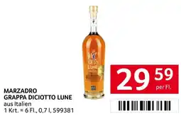 Transgourmet Marzadro grappa diciotto lune Angebot