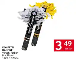 Transgourmet Konfetti kanone Angebot