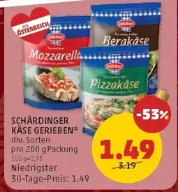 PENNY Schärdinger käse gerieben Angebot