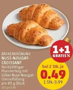 PENNY Nuss-nougat- croissant Angebot