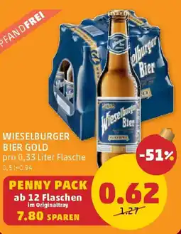 PENNY Wieselburger bier gold Angebot