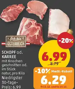 PENNY Schopf od. karree Angebot