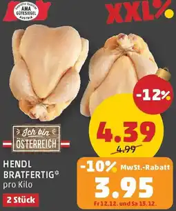 PENNY Hendl Bratfertig Angebot