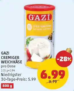 PENNY Gazi cremiger weich käse Angebot