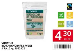 Transgourmet Vonatur bio langkornreis weiss Angebot