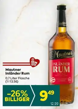 Billa Mautner Inländer Rum Angebot