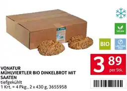 Transgourmet Vonatur mühlviertler bio dinkelbrot mit saaten Angebot