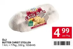 Transgourmet Ölz butter christ stollen Angebot