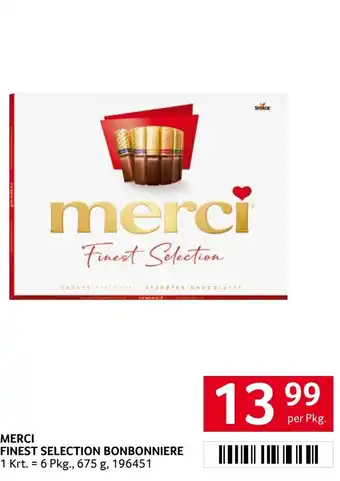 Transgourmet Merci finest selection bonbonniere Angebot