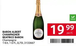 Transgourmet Baron albert champagner beatrice baron Angebot