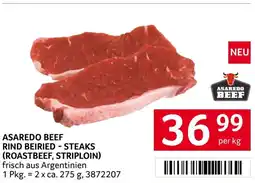 Transgourmet ASAREDO BEEF RIND BEIRIED - STEAKS Angebot