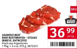 Transgourmet Asaredo beef rind rostbraten - steaks Angebot