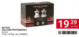 Transgourmet Button salz und pfeffermühle Angebot
