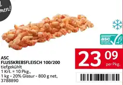 Transgourmet Asc flusskrebsfleisch Angebot