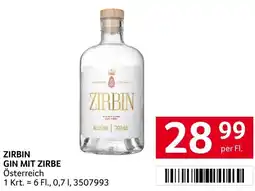 Transgourmet Zirbin gin mit zirbe Angebot