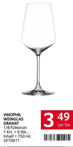 Transgourmet Vinophil weinglas granat Angebot