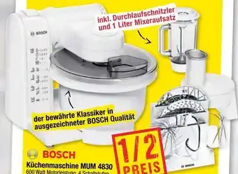 Maximarkt Küchenmaschine MUM 4830 Angebot
