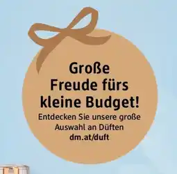 dm Große Freude fürs kleine Budget! Angebot