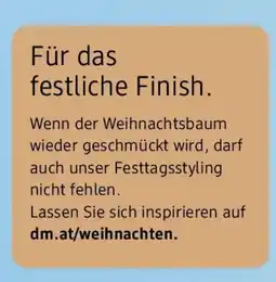 dm Für das festliche Finish. Angebot
