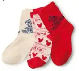 Tchibo Eduscho 3 Paar Socken Mickey and Friends Angebot