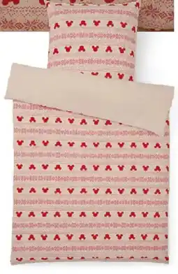 Tchibo Eduscho Feinbiber-Bettwäsche Mickey Mouse Normalgröße Angebot