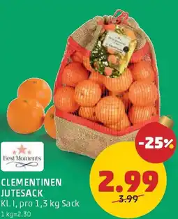 PENNY Clementinen jutesack Angebot