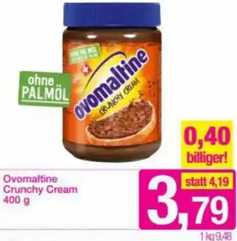 Sutterlüty Ovomaltine Crunchy Cream 400g Angebot