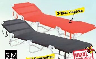 Maximarkt Dreibeinliege Isis Angebot