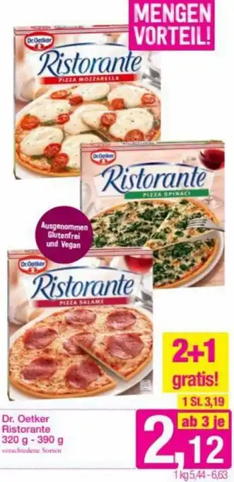 Sutterlüty Dr.Oetker Ristorante 320-390g Angebot