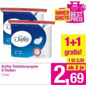 Sutterlüty Softis Toilettenpapier Angebot