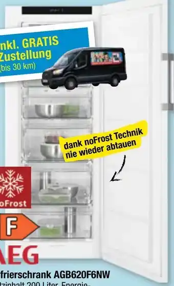 Maximarkt Gefrierschrank AGB620F6NW Angebot