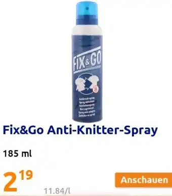 Action Fix&Go Anti-Knitter-Spray 185ml Angebot