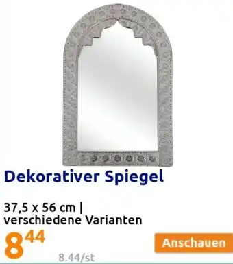 Action Dekorative Spiegel Angebot